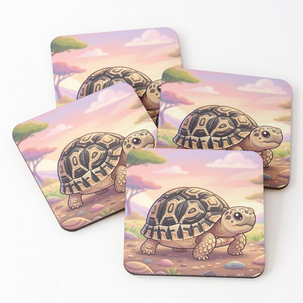 Item preview, Adorable Cartoon Tortoise Art Print – Whimsical Wildlife Nursery Decor designed and sold by AirCrayons27.