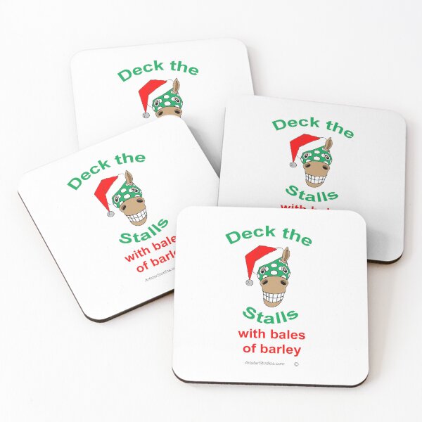 Item preview, Deck the stalls with bales of barley. designed and sold by ArtstarStudios.