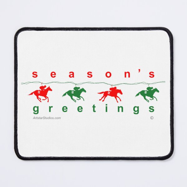 Item preview, A Thoroughbred Christmas. designed and sold by ArtstarStudios.