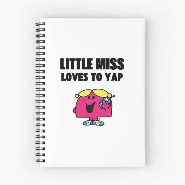Item preview, Little Miss Loves To Yap Gift Idea designed and sold by Couplestees.