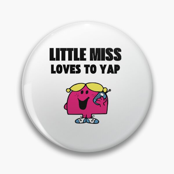 Item preview, Little Miss Loves To Yap Gift Idea designed and sold by Couplestees.