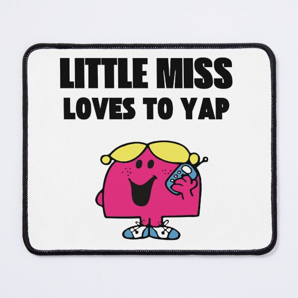 Item preview, Little Miss Loves To Yap Gift Idea designed and sold by Couplestees.