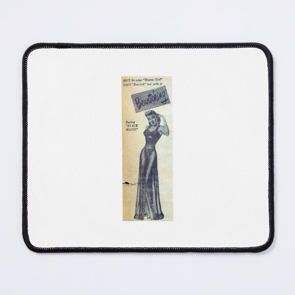 Item preview, Vintage Retro 1940s Pin Up Black Magic Fashion Ad designed and sold by Lilith.3x313 Vault.