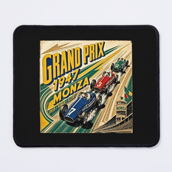Item preview, Vintage Italian Grand Prix Art Deco Racing Posters #9 designed and sold by Helios Be. Lavsh.