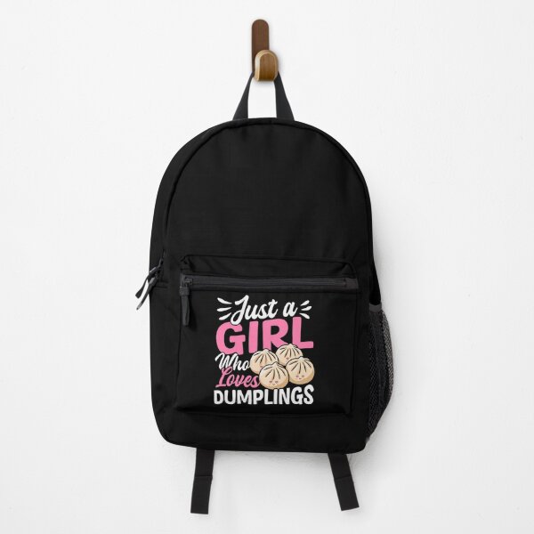 Item preview, Just a Girl Who Loves Dumplings – Cute Kawaii Dumpling Lover Design designed and sold by EmeraldeaArt.