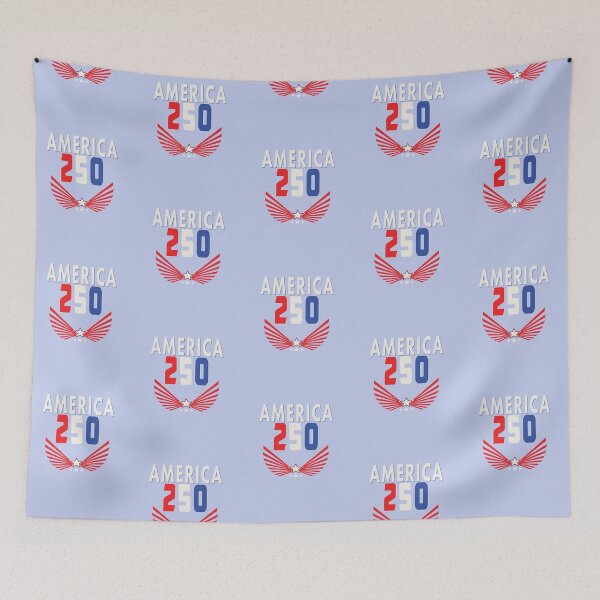 Item preview, America 250 Patriotic Anniversary Red White Blue Design designed and sold by tronictees.