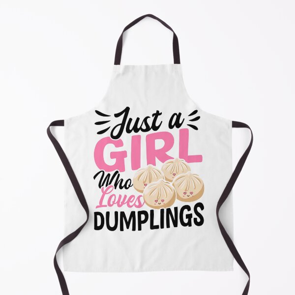 Item preview, Just a Girl Who Loves Dumplings Kawaii Dumpling Design designed and sold by EmeraldeaArt.