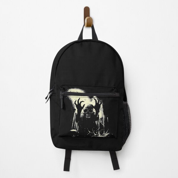 Item preview, Gothic Horror Silhouette Skull Art - Phantom Echoes designed and sold by ERODED SELF.