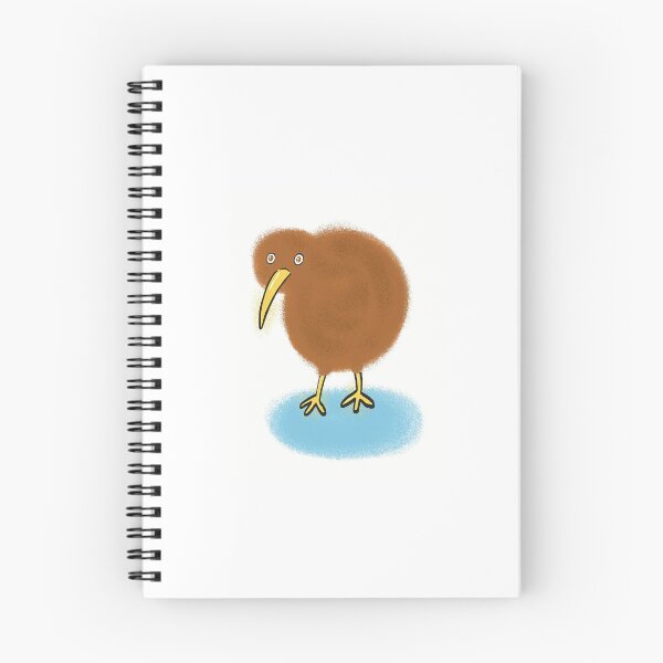 Item preview, Fluffy kiwi bird designed and sold by SombreroDoodles.