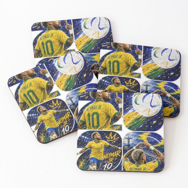 Item preview, Neymar Brazil 2026 Football Art Print designed and sold by ravuh.