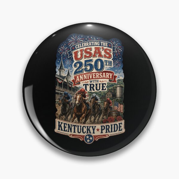Item preview, USA 250th Anniversary Kentucky Horse Racing Pride designed and sold by No Limits T-Shirts.