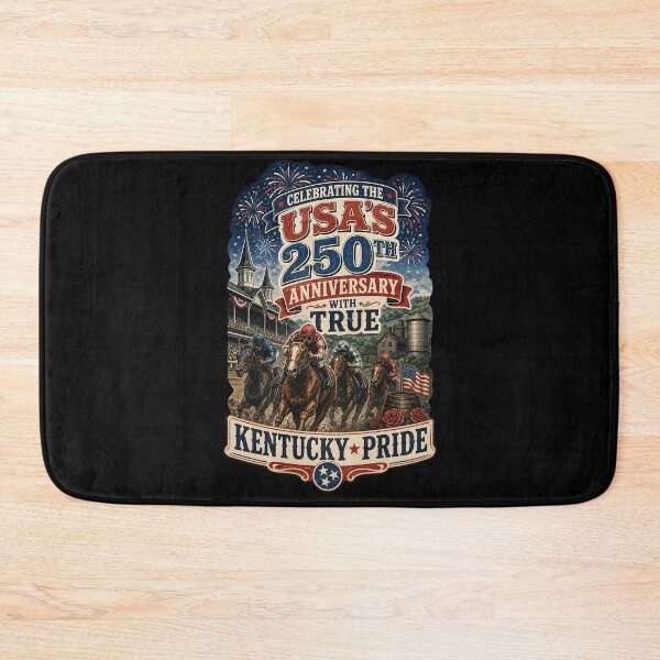 Item preview, USA 250th Anniversary Kentucky Horse Racing Pride designed and sold by No Limits T-Shirts.