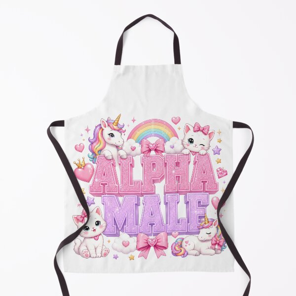 Item preview, Alpha Male Kawaii Unicorn Cat Rainbow designed and sold by aistrokeofart.
