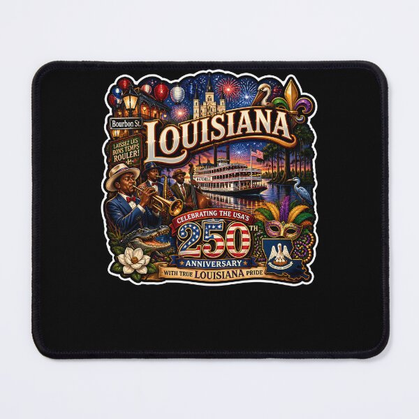 Item preview, Louisiana 250th Anniversary NOLA Culture Celebration designed and sold by No Limits T-Shirts.