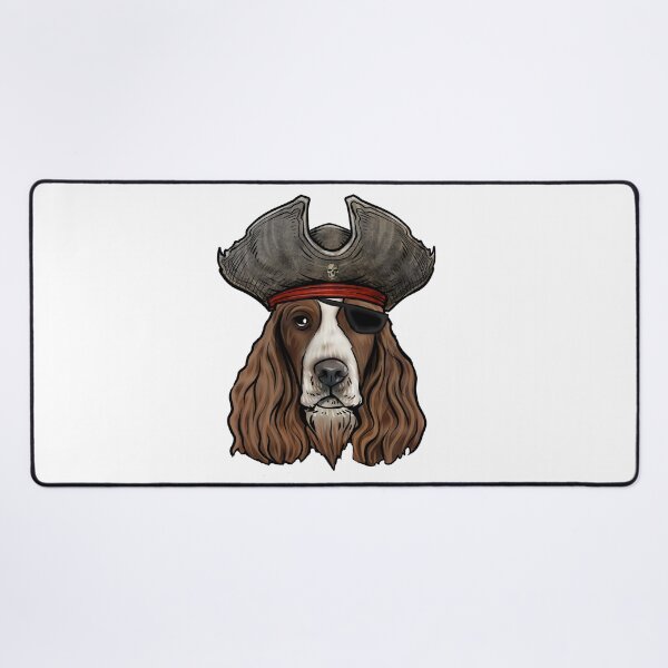 Item preview, Springer Spaniel Pirate designed and sold by whyitsme.