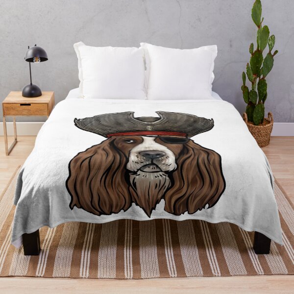 Item preview, Springer Spaniel Pirate designed and sold by whyitsme.