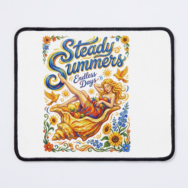 Item preview, Steady Summers Endless Days Sunflower Vintage designed and sold by TeeARTHY.