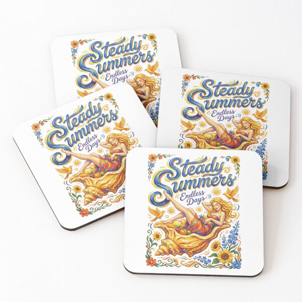 Item preview, Steady Summers Endless Days Sunflower Vintage designed and sold by TeeARTHY.