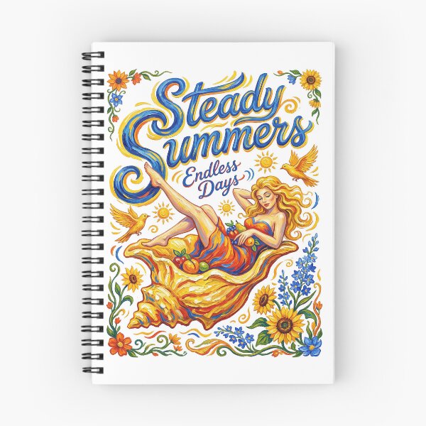 Item preview, Steady Summers Endless Days Sunflower Vintage designed and sold by TeeARTHY.