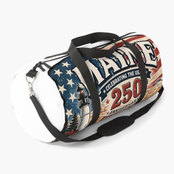 Item preview, Maine 250th USA Anniversary Lighthouse Lobster Boat designed and sold by No Limits T-Shirts.