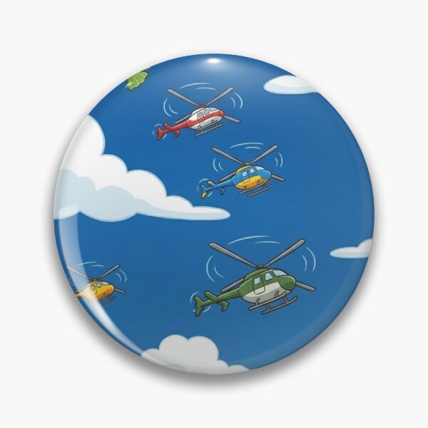 Item preview, Vivid Helicopters Parade designed and sold by AirCrayons27.