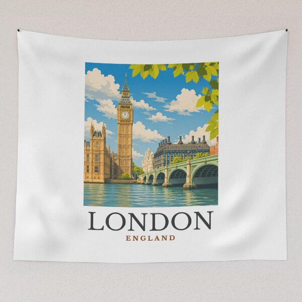 Item preview, London - England designed and sold by GoodOldVintage.