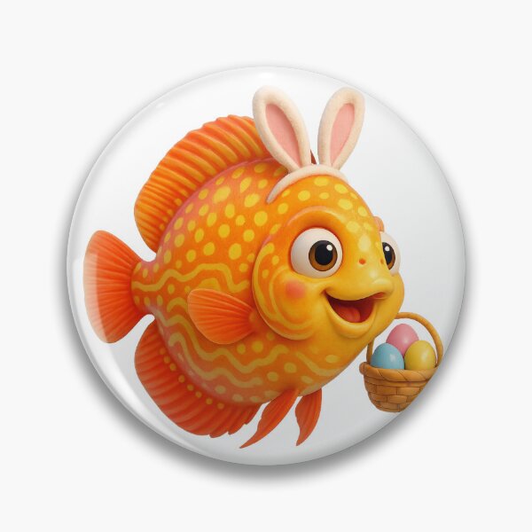Item preview, Easter Discus Fish designed and sold by Sillytoe.