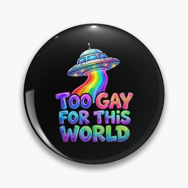 Item preview, Pride Month Too Gay For This World designed and sold by EfiKrios.