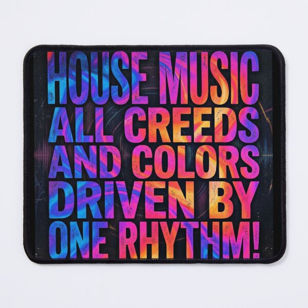 Item preview, House Music All Creeds and Colors Driven By One Rhythm! designed and sold by GRAFFONYX.