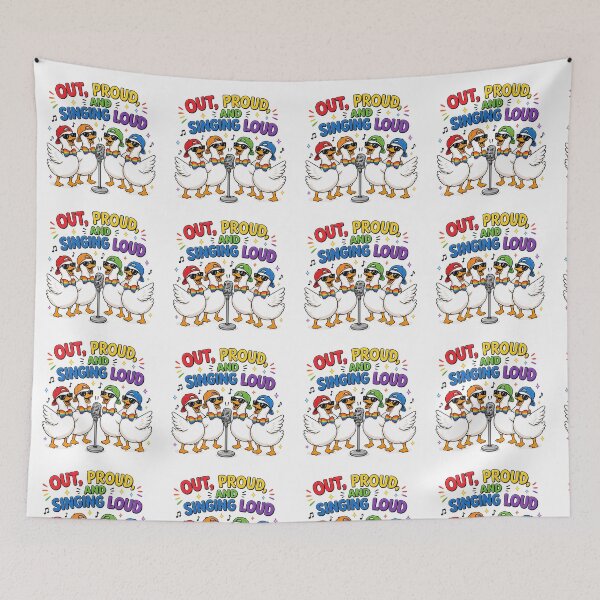 Item preview, Pride Month Out, Proud And Singing Loud designed and sold by EfiKrios.