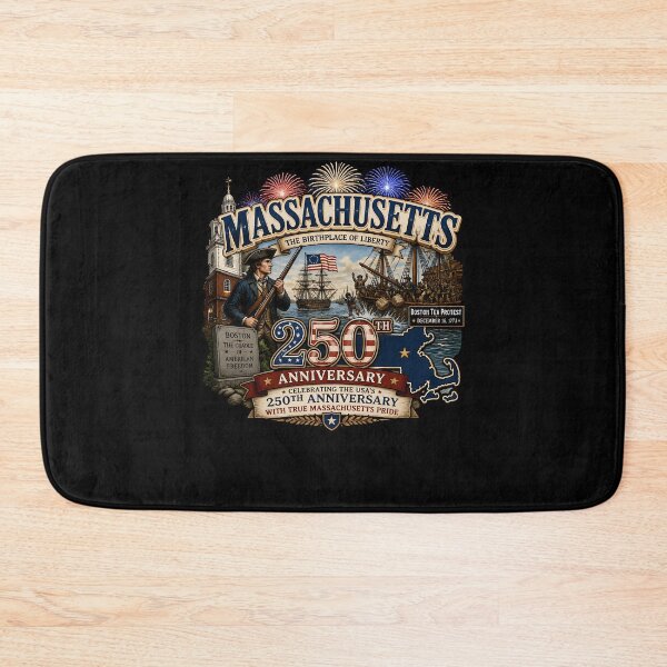 Item preview, Massachusetts 250th Anniversary US History Pride designed and sold by No Limits T-Shirts.