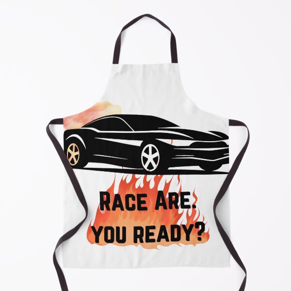 Item preview, Are You Ready To Race Fire Silhouette Car Racing Team designed and sold by vibecraft_studio2.