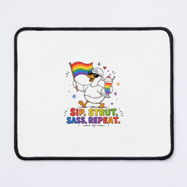 Item preview, Pride Month Sip, Strut, Sass, Repeat designed and sold by EfiKrios.