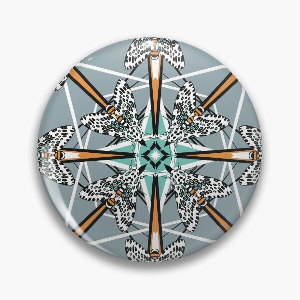 Item preview, Leopard Moth Symmetry designed and sold by Olenka.