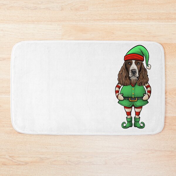 Item preview, Springer Spaniel Christmas Elf designed and sold by whyitsme.