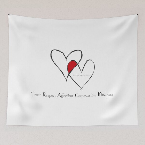 Item preview, True Love Stays On Track Romantic Heart Art designed and sold by Sharon Cummings Art.