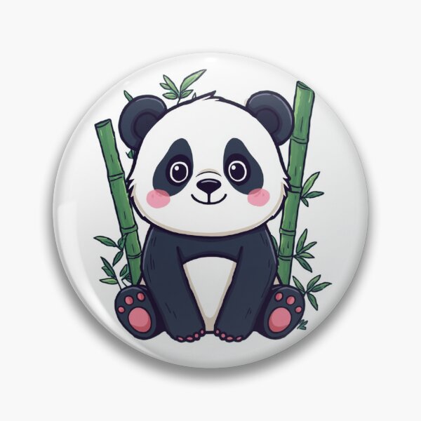 Item preview, Cute Giant Panda Bamboo Nature Art designed and sold by aminomen.