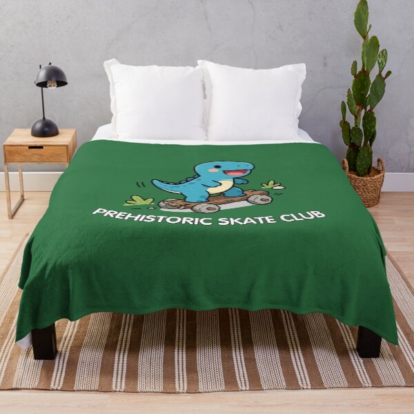 Item preview, Prehistoric Skate Club – Cute Dinosaur Skateboarding Design designed and sold by BCapybara.