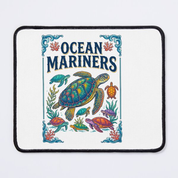 Item preview, Ocean Mariners Sea Turtle Conservation Badge designed and sold by TeeARTHY.