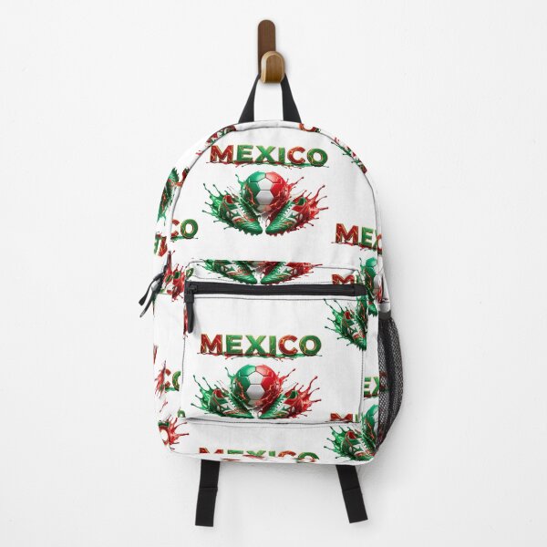 Item preview, Mexico Soccer Ball and Cleats | Mexican Football Fan Design | Green White Red Sports Graphic designed and sold by ArtSpark Studio.