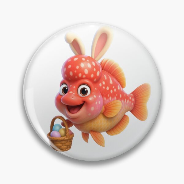 Item preview, Easter Flowerhorn Cichlid designed and sold by Sillytoe.