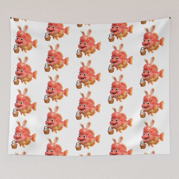 Item preview, Easter Flowerhorn Cichlid designed and sold by Sillytoe.