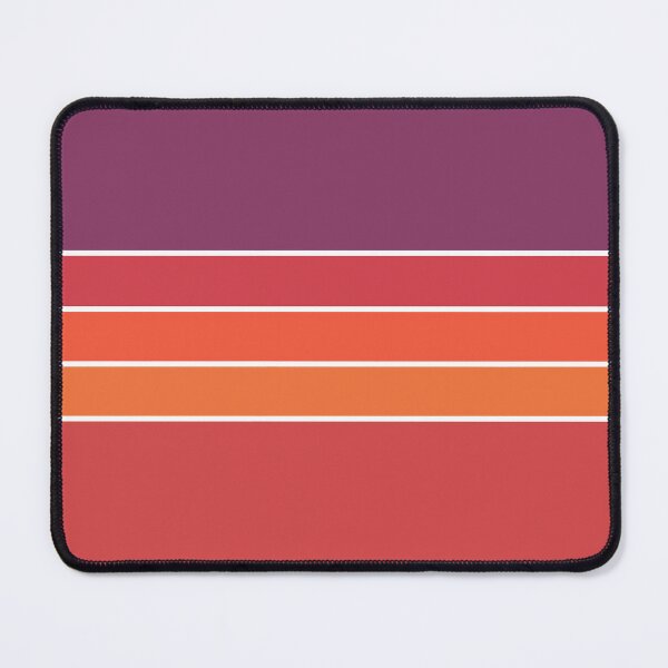Item preview, 70s Florida Sunset Vintage Retro Stripes in Purple, Coral and Orange designed and sold by Deutschic.