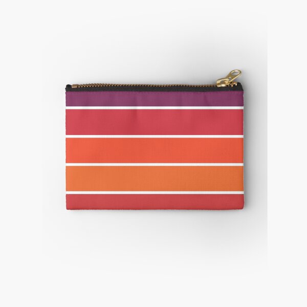 Item preview, 70s Florida Sunset Vintage Retro Stripes in Purple, Coral and Orange designed and sold by Deutschic.