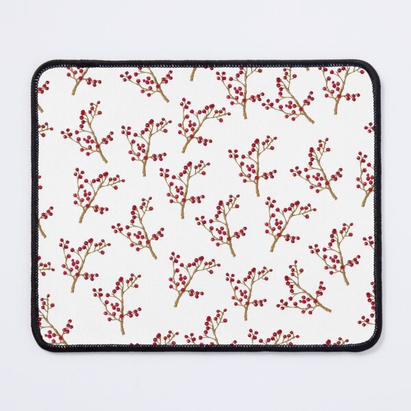 Item preview, Elegant Red Berry Botanical Pattern designed and sold by Asmaa Abdul-Azim.