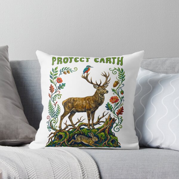 Item preview, Protect Earth Majestic Deer Forest  designed and sold by TeeARTHY.