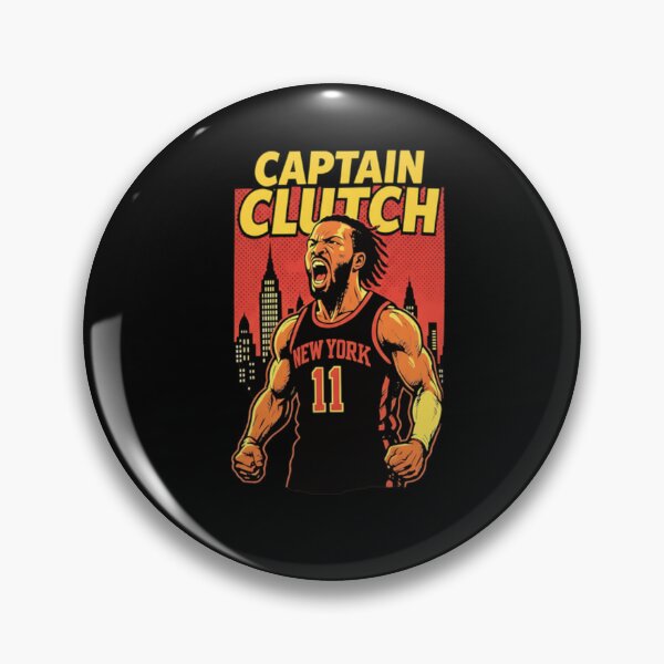 Item preview, Jalen Brunson Captain Clutch designed and sold by Soceitiz.
