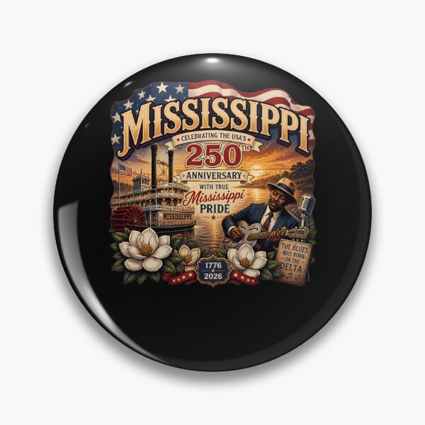 Item preview, Mississippi 250th Anniversary American Pride designed and sold by No Limits T-Shirts.