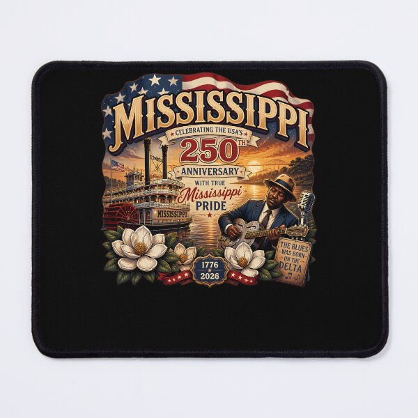 Item preview, Mississippi 250th Anniversary American Pride designed and sold by No Limits T-Shirts.