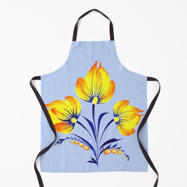 Item preview, Bouquet of yellow flowers, Ukraine art, Petrykivka style, author's drawing designed and sold by Sunflower-7.
